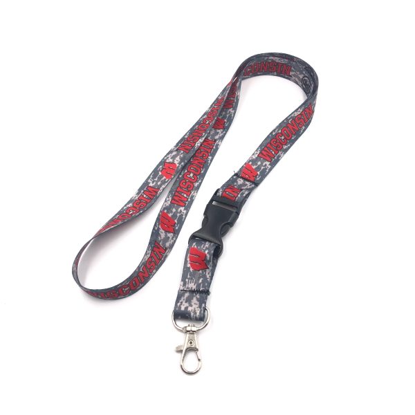 Wisconsin Badgers Lanyard - Team Color Online Hot Sale - Image 2
