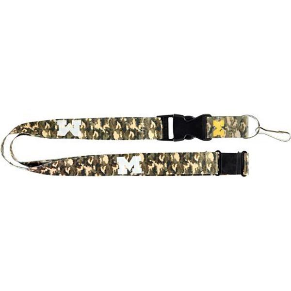 Michigan Wolverines Lanyard - Yellow For Sale - Image 2