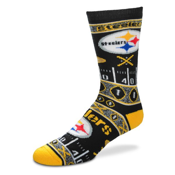 Pittsburgh Steelers Super Fan Socks For Cheap - Image 4