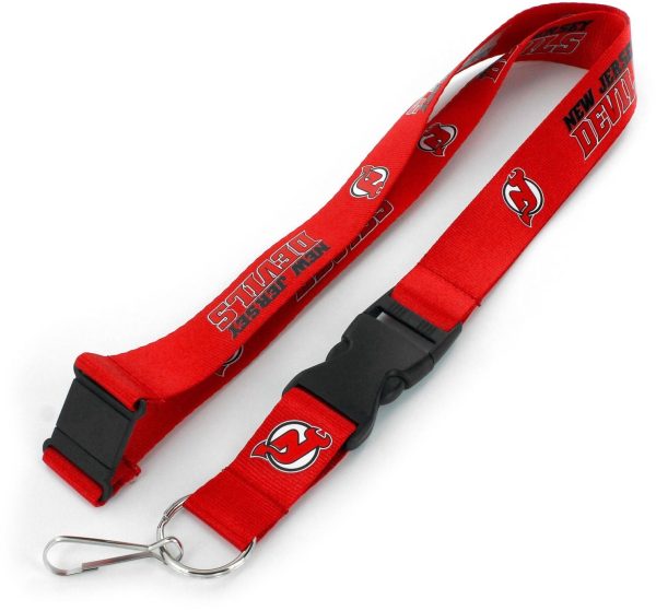 New Jersey Devils Lanyard - Red Online Sale