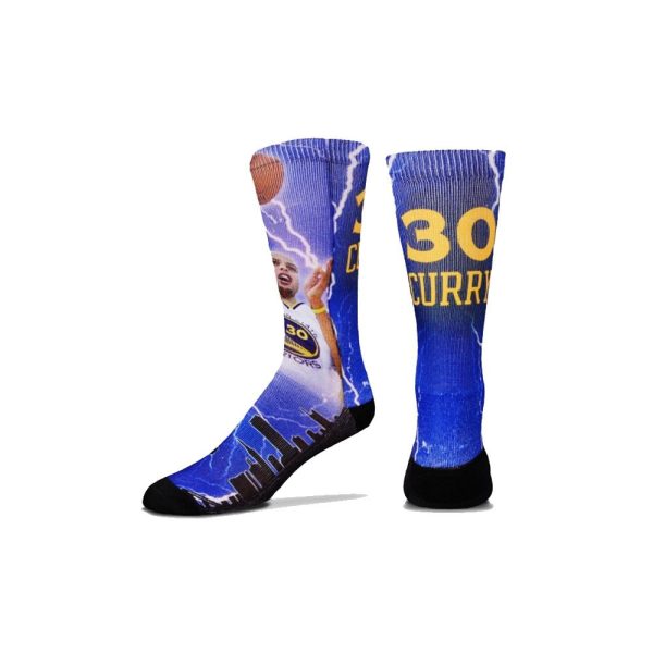Golden State Warriors Storm Sublimation Socks Online Hot Sale