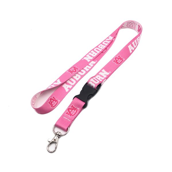 Auburn Tigers Lanyard - Pink For Sale