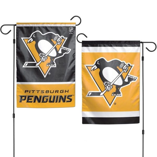 Pittsburgh Penguins Retro Garden Flag Wincraft on Sale