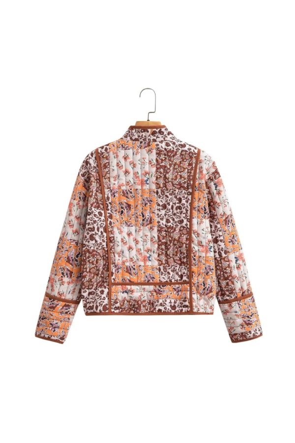 Patrick  Color-Block Long-Sleeve Cotton Jacket with Pockets For Sale - Image 3