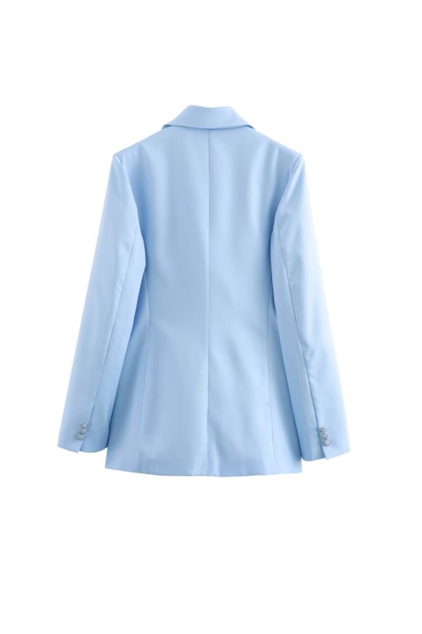 ‘ Matthew’ Padded Shoulder Blazer & Pants  (Sold Separately) Sale - Image 3