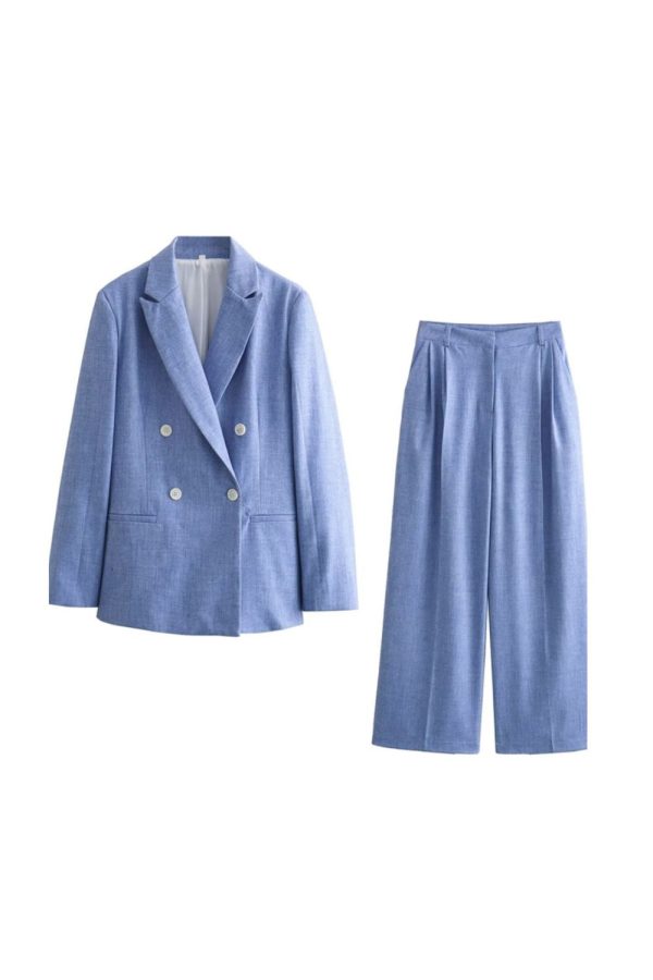 ‘Varvara’ Shoulder-padded Suit  & Casual Pants (Sold Separately) Discount