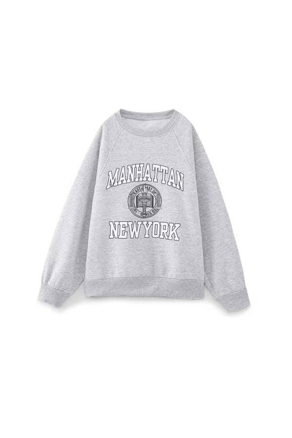 Yeseniya  Casual Sweatshirt  Top & Bottom (Sold Separately) Online Sale - Image 2