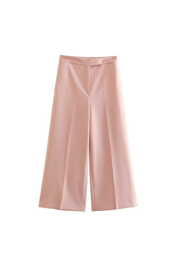 Gabriel   V-Neck Crop Top & High-Waist Pants  (Sold Separately) on Sale - Image 4
