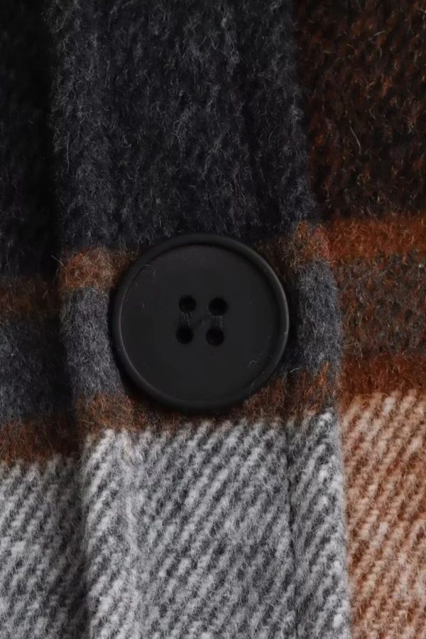 Isabelle  Plaid Flannel Shirt For Cheap - Image 4