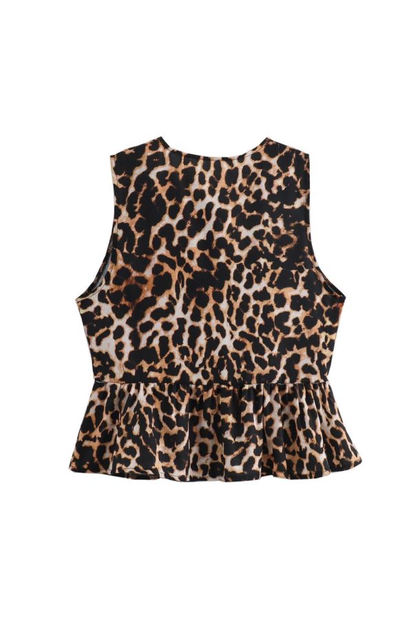 Anthony  Sleeveless Bow-Tie Waist Belt Vest Discount - Image 2
