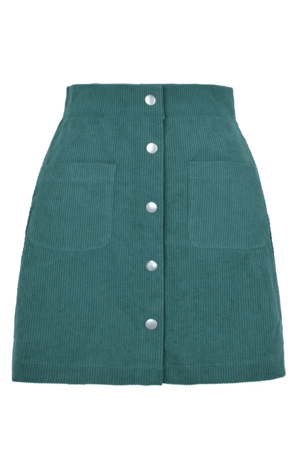 Hermione  Corduroy High Rise Skirt (4 COLORS) Online Hot Sale