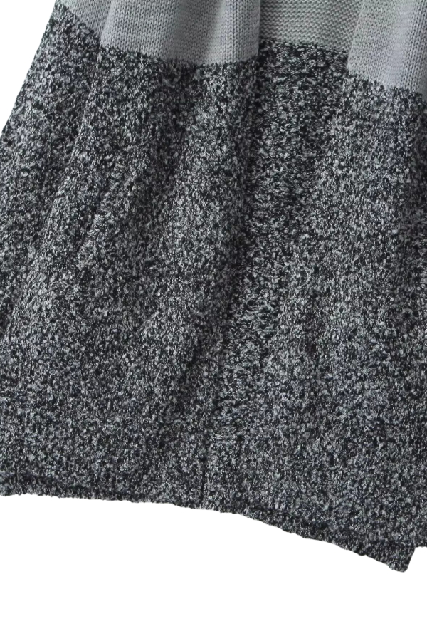 Rhianna  Color Block Mid-Length Wool Cardigan For Sale - Image 4