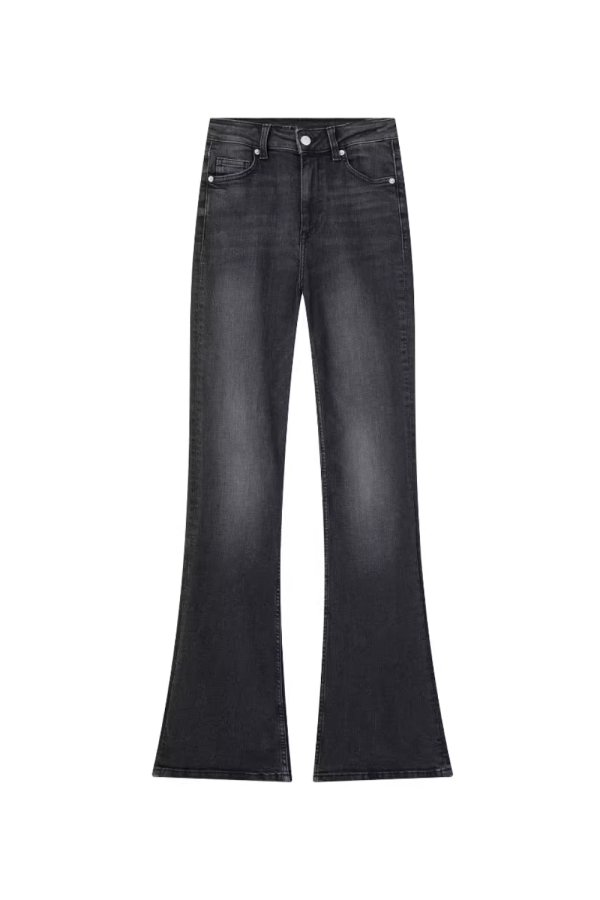 Rebecca  Mid-waist Flared Jeans (4 Colors) For Sale - Image 2