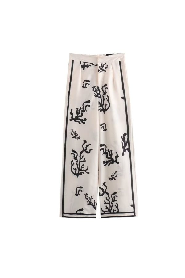Yana  Printed Shirt Casual Top & Bottom Set(Sold Separately) Hot on Sale - Image 4