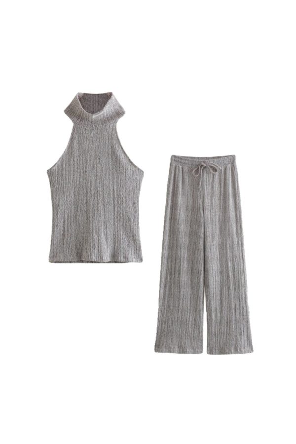 Beatrisa  Halter Neck Top & Casual Pants (Sold Separately) Online Hot Sale