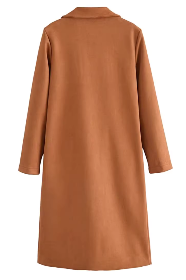 Rae  Open-Front Collared Coat Hot on Sale - Image 2