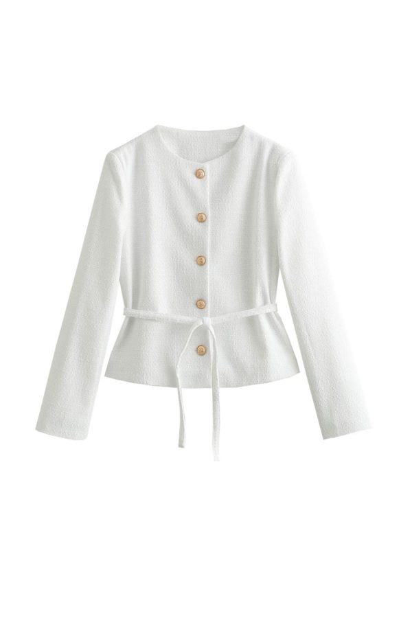 ‘ Michael’  Premium Solid Texture Long Sleeve Top For Cheap