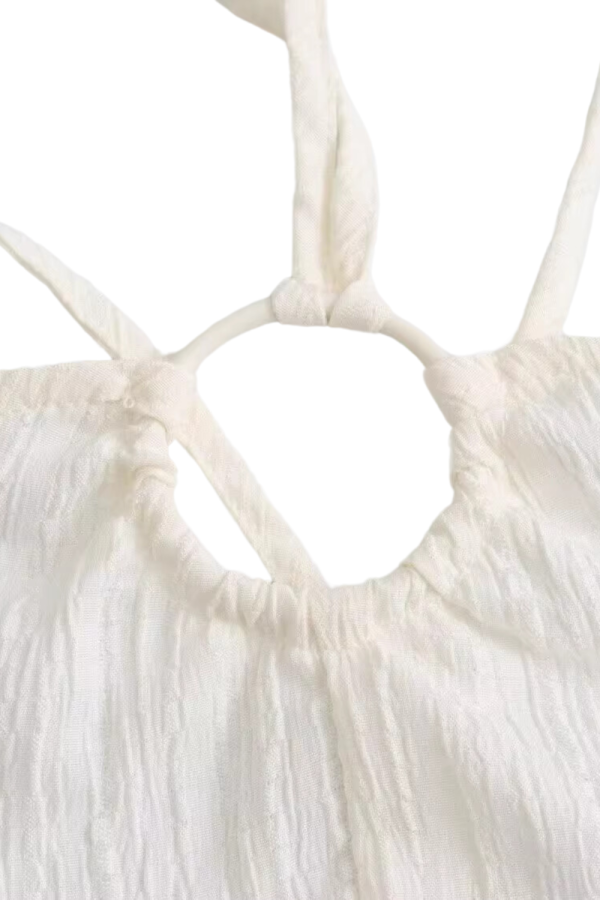 Mandia  Textured Halter Jumpsuit Discount - Image 3
