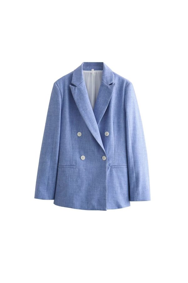 ‘Varvara’ Shoulder-padded Suit  & Casual Pants (Sold Separately) Discount - Image 2