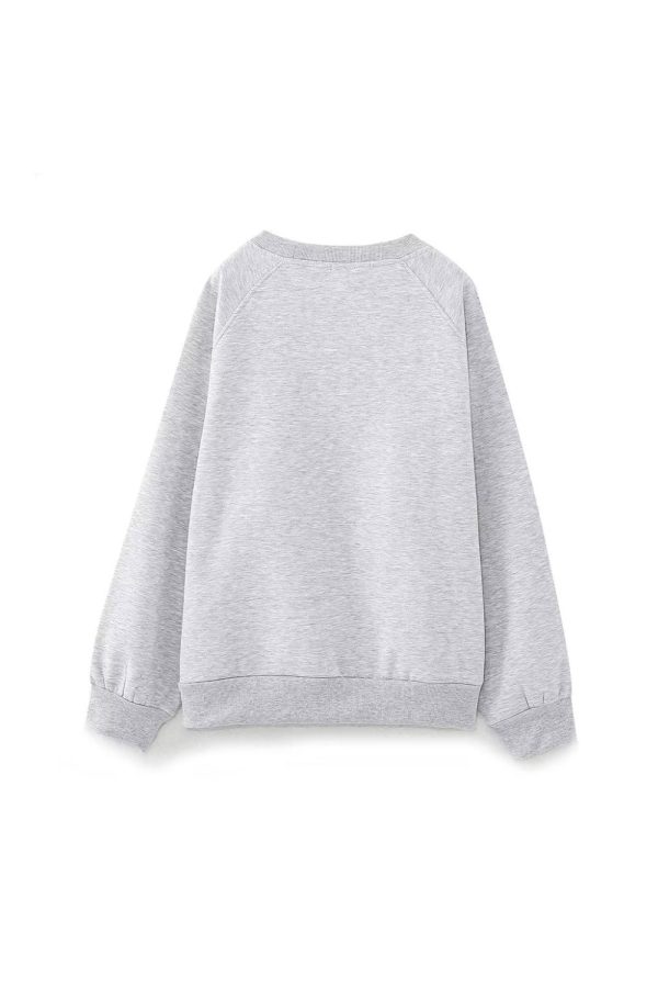 Yeseniya  Casual Sweatshirt  Top & Bottom (Sold Separately) Online Sale - Image 3