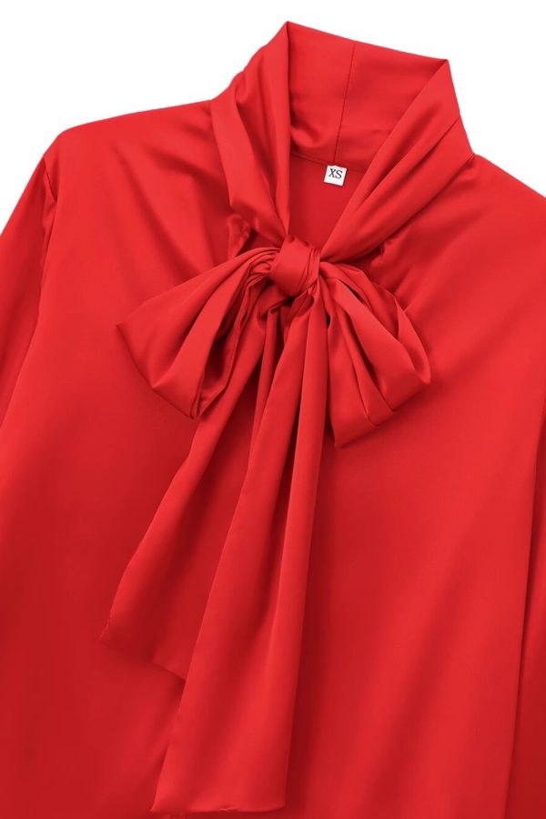 Kayla  Bow-Decorated Shirt Cheap - Image 3