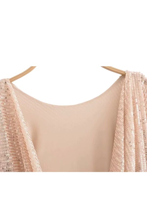 Ines  Elegant Sequin Dress For Sale - Image 3