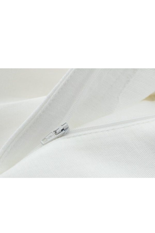 Zhanetta  Pleated High Waist Wide Leg Pants Hot on Sale - Image 5