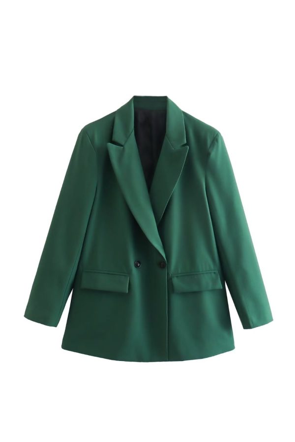 Penelope  Solid-Color Suit Jacket For Cheap - Image 5