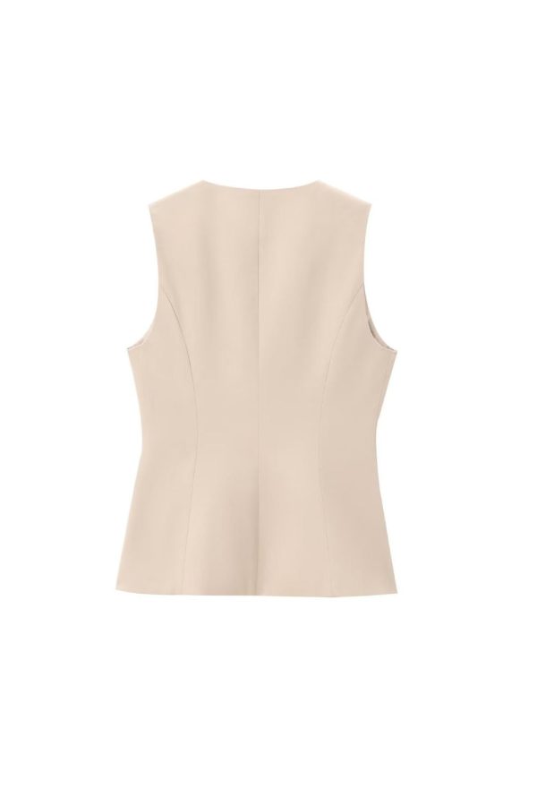 ‘ James’ Button Trimmed Vest & Pant Set on Sale - Image 5