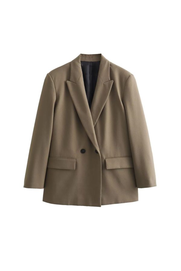 ‘Ruby’ Double-breasted Suit Jacket Online Hot Sale - Image 3