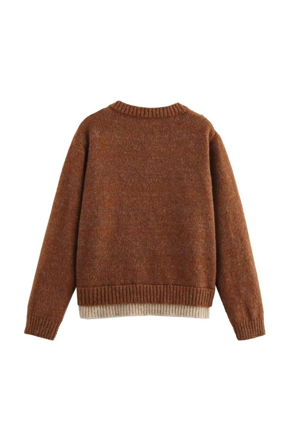 Javier  Flower Knit Cardigan( 2 Color) Cheap - Image 3