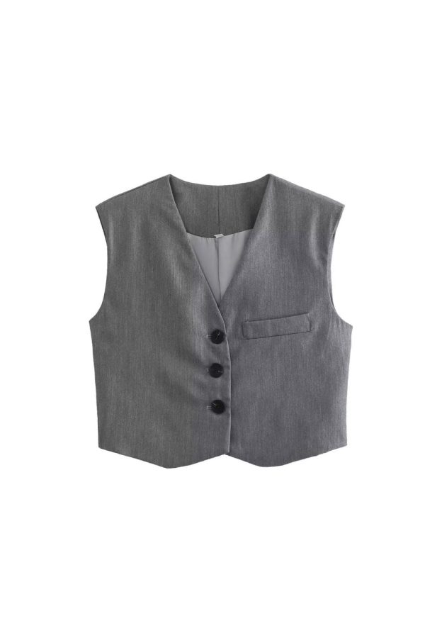 Kseniya  Sleeveless Vest & Trousers (Sold Separately) Hot on Sale - Image 2