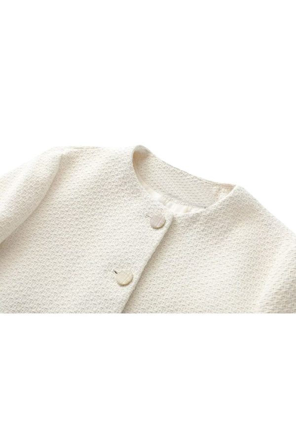 ‘Sophia’ Decorative Button Short Suit Jacket Online Sale - Image 3