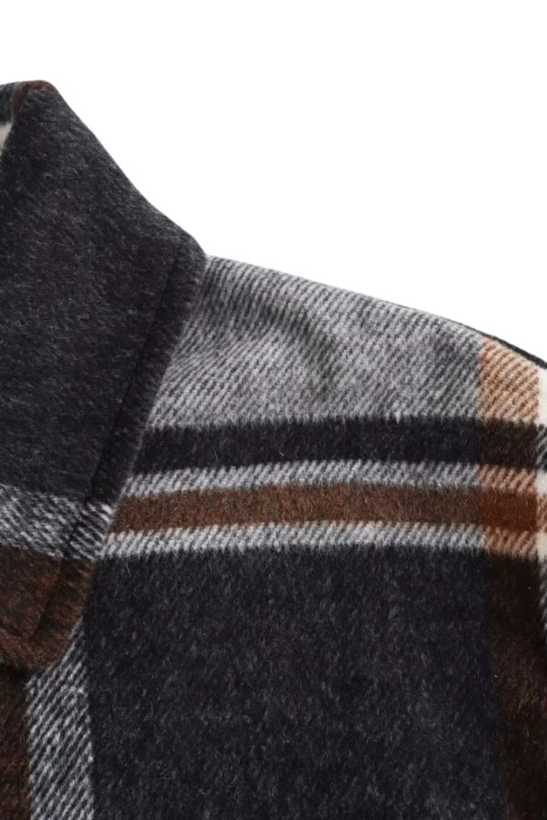 Isabelle  Plaid Flannel Shirt For Cheap - Image 3