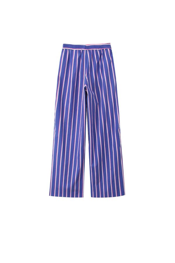 ‘Sabina’ Stripe Loose Shirt & Pant Set (Sold Separately) on Sale - Image 4
