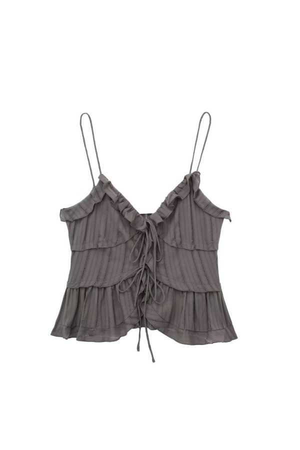 ‘Nina’ Tiered Strap Top & Cargo Pants (Sold Separately) Online Sale - Image 2