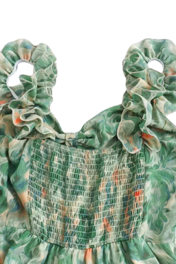 Quinn  Floral Print Sleeveless Tiered Dress on Sale - Image 5