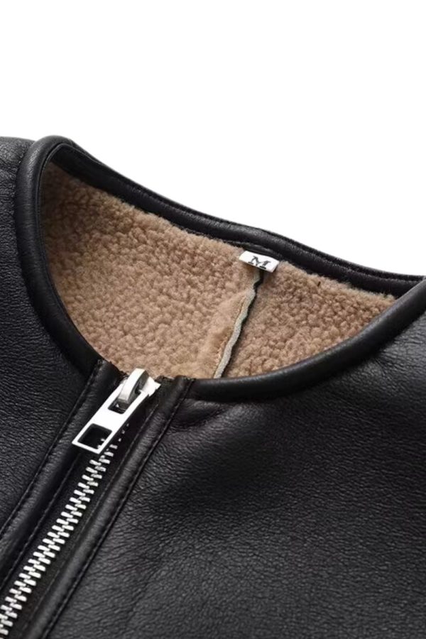 Elizabeth  Round-Neck Long-Sleeve Trench Coat Fashion - Image 3