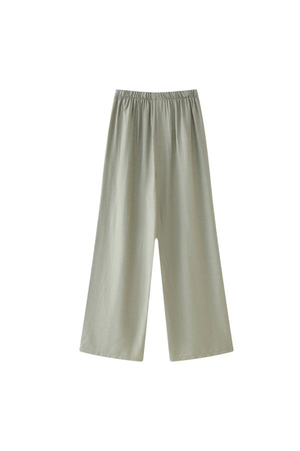 ‘Sophia’ Loose-fitting Drawstring Top & Bottom (Sold Separately) Online Sale - Image 5