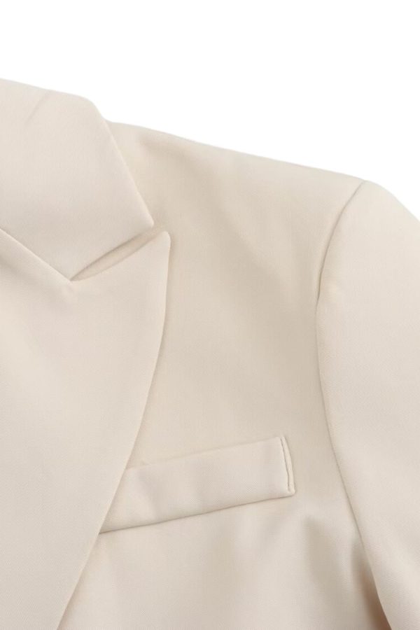 ‘ Alexander’ Solid Color Loose Fit Blazer Jacket Hot on Sale - Image 4