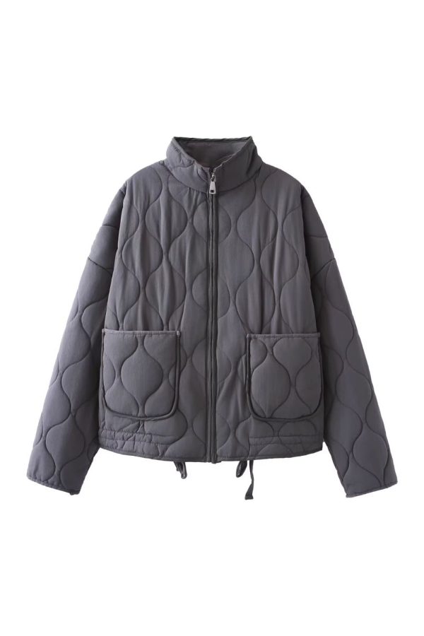 Angelina  Short Padded Jacket with Large Pockets Sale - Image 2