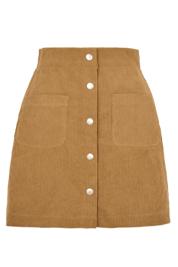 Hermione  Corduroy High Rise Skirt (4 COLORS) Online Hot Sale - Image 5
