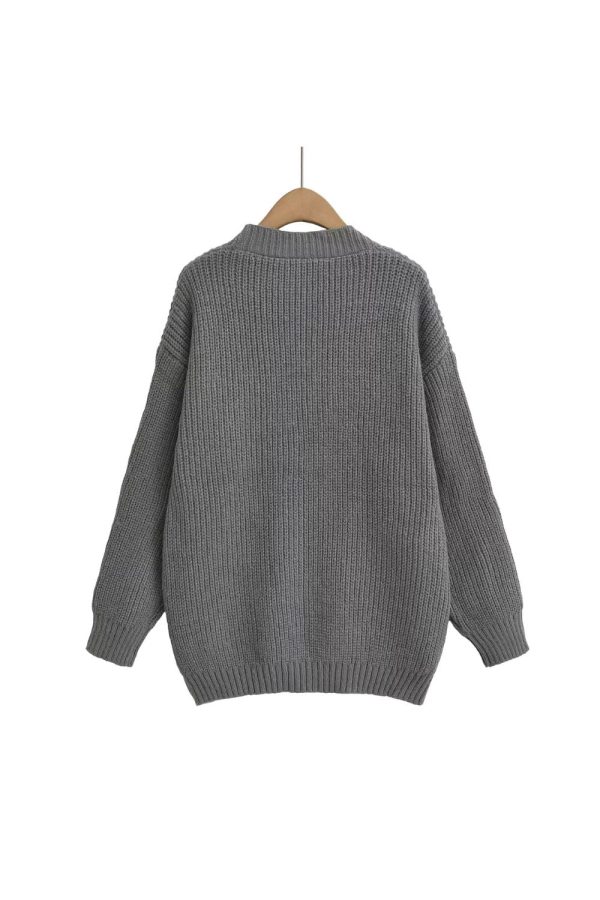 Paulo  V-Neck Long-Sleeve Button-Front Cardigan on Sale - Image 2