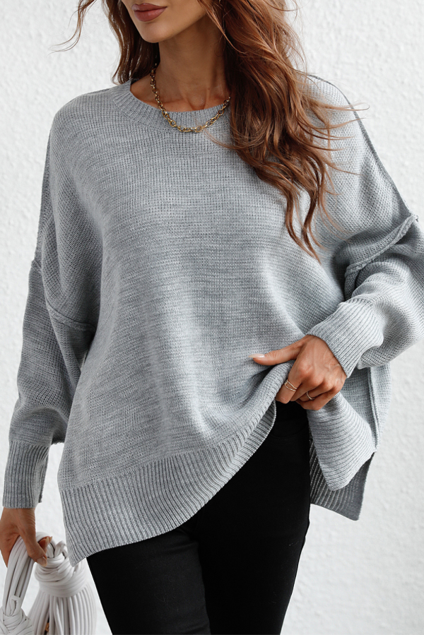 Sandy  Round Neck Sweater (6 Colors) on Sale - Image 5