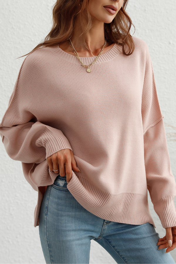 Sandy  Round Neck Sweater (6 Colors) on Sale