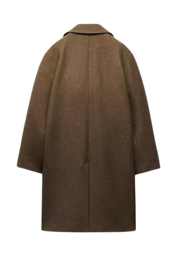 Lisa  Collared Wool Blend Coat Online Hot Sale - Image 2