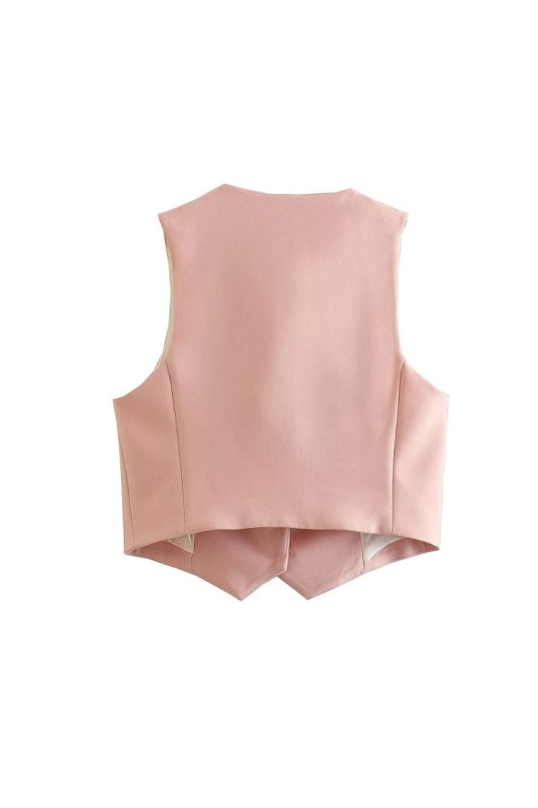 Gabriel   V-Neck Crop Top & High-Waist Pants  (Sold Separately) on Sale - Image 3