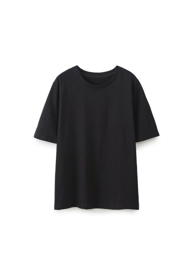 Sofiya  Minimalist T-Shirt & Bottpm Set (Sold Separately) For Discount - Image 4