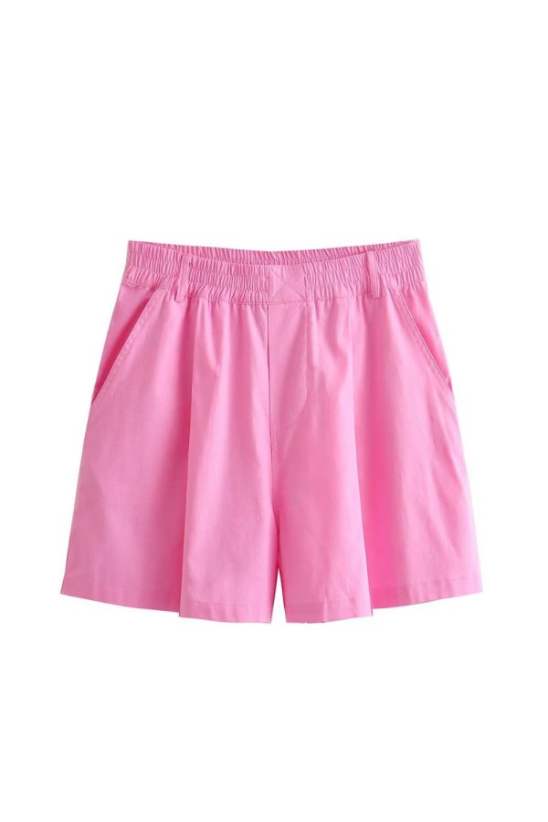 Nova  Linen-Inspired Top & Loose Shorts (Sold Separately) Sale - Image 4