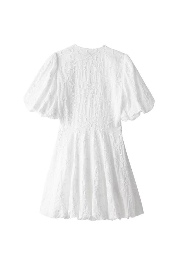 Matilda  Embroidered  Midi Dress Supply - Image 2